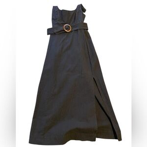 👗 Free People black cotton maxi dress size 6 👗
